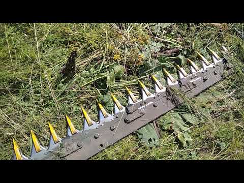 Видео: Регулировка китайской косилки 9G-1,6 на мини тракторе синтай 220