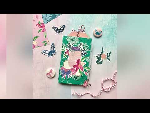 Видео: Скрапбукинг. Мастер-класс. Мини-альбом из одного листа