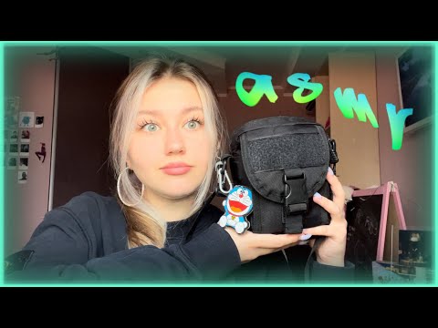 Видео: асмр что в моей сумке👜😮🤌🏽🪲🤍🧉🤹🏽‍♂️