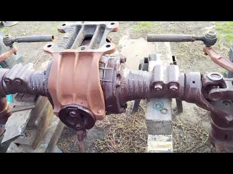 Видео: Майже готовий передній міст з т40 на ЮМЗ, огляд переднього бруса