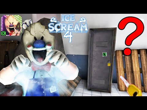 Видео: Нашёл СЕКРЕТНЫЙ ПРЕДМЕТ в МОРОЖЕНЩИК 4 - Ice Scream 4 Мороженщик 4 Игра