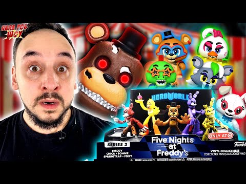 Видео: ПАПА РОБ И АНИМАТРОНИКИ FNAF MYSTERY MINIS SECURITY BREACH - ВСЕ ВИДЕО FIVE NIGHTS AT FREDDY`S!