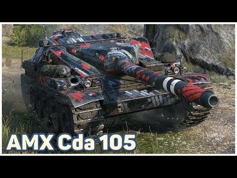 Видео: AMX Canon d'assaut 105 – ТРЕТЬЯ ОТМЕТКА С КОЛОБАНОВЫМ