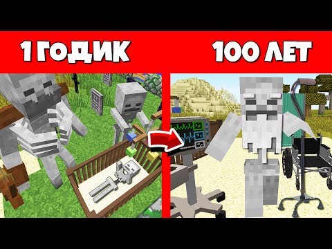 Видео: КАК СКЕЛЕТ ПРОЖИЛ ЖИЗНЬ В МАЙНКРАФТ / ЭВОЛЮЦИЯ МОБОВ MINECRAFT / ЖИЗНЬ МОБОВ В МАЙНЕ ЖИЗНЕННЫЙ ЦИКЛ