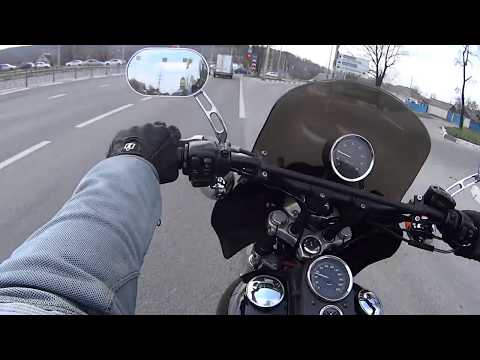 Видео: Выехал после спячки... Harley-Davidson Dyna