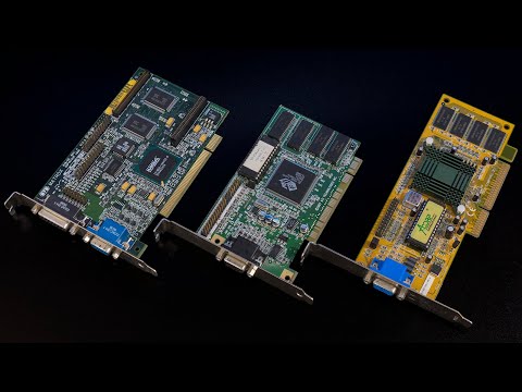 Видео: Ретро-обзор видеокарт: Matrox Mystique vs ATI 3D Rage II vs Intel i740