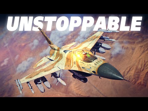 Видео: Этой штуке больше 50 лет | Многоцелевой истребитель F-16C Viper Interdiction | Цифровой боевой си...