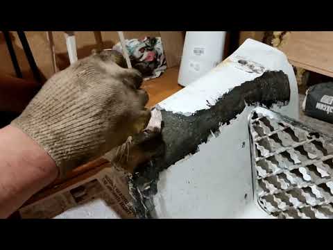 Видео: Использование полиэфирной смолы и стеклоткани при ремонте пластика.