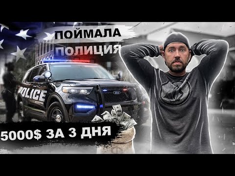 Видео: Работа в США на пикап траке. 5000$ за 3 дня. Поймала полиция.