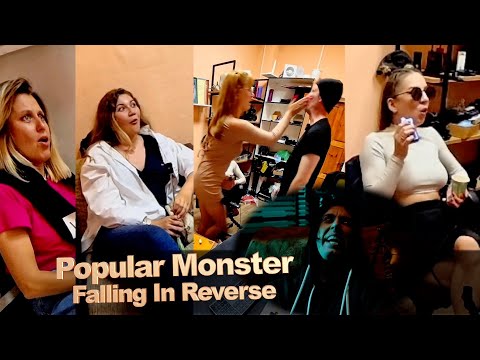 Видео: Falling in Reverse - Popular Monster Реакция на клип