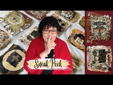 Видео: Мастерство создания миниатюрных коллажей: обзор моего новейшего курса по творческому искусству