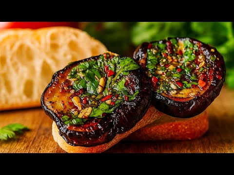 Видео: Я никогда не пробовал такие вкусные баклажаны! Настоящий итальянский рецепт баклажанов с чесноком