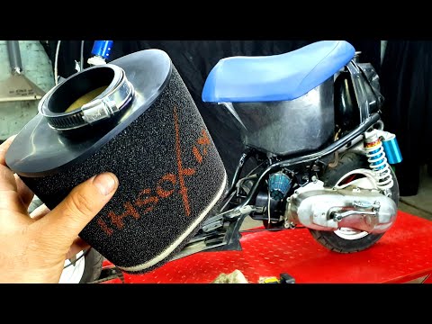 Видео: Нулевик, жиклер, скутер Yamaha Jog в процессе настройки)