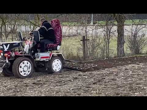 Видео: Открытие сезона . Боронование