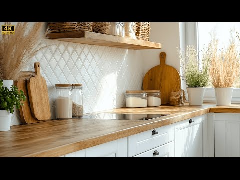 Видео: Уютные идеи декора маленькой кухни в стиле весеннего бохо-шика, которые вам понравятся!