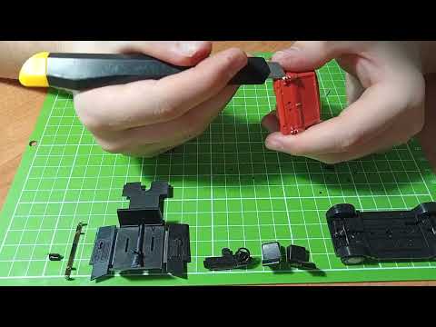 Видео: МОСКВИЧ 434 - из обычной модели делаем модель с открывающимися элементами #1