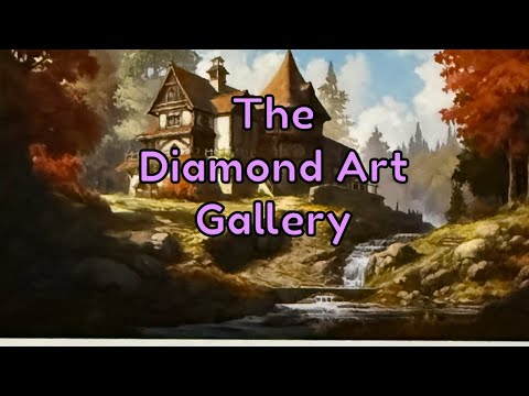 Видео: Распаковка алмазной картины из галереи Diamond Art Gallery