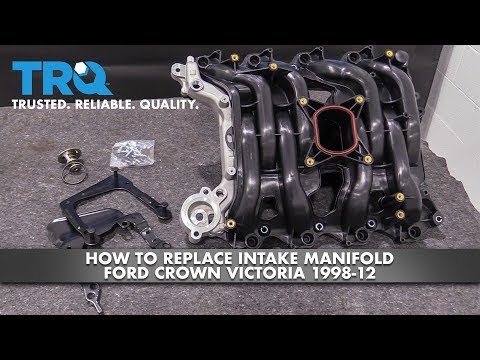 Видео: Как заменить впускной коллектор Ford Crown Victoria 1998-2012 годов
