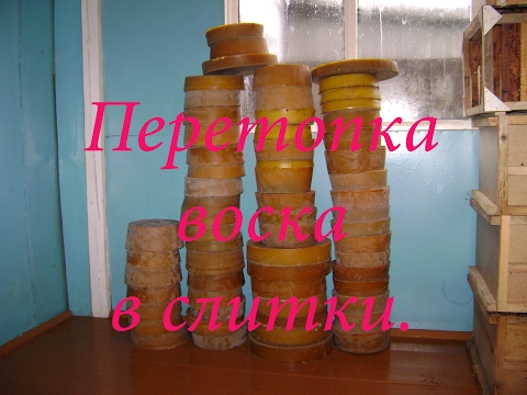 Видео: ПЕРЕТОПКА ВОСКОВЫХ СЛИТКОВ НА ЧИСТОВУЮ, ПОСЛЕ ПЕРЕТОПКИ ИЗ СУШИ И ЗАБРУСА. Beekeeping.🔥🔥🔥
