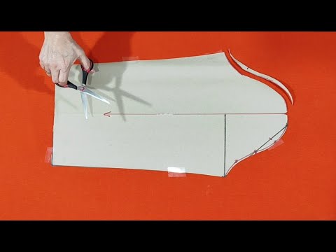 Видео: ПОДХОДИТ ДЛЯ ВСЕХ РАЗМЕРОВ 💥 ПРОСТОЙ ВЫКРОЙКА РУКАВА @ZelisinDikisOdasi