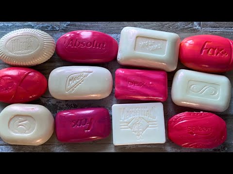 Видео: ASMR SOAP| Cutting colored soaр | Soap Carving| Резка крашенного мыла