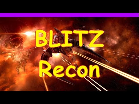 Видео: Blitz LVL4 Mission - Recon 1-3 (Dramiel, блиц фит)