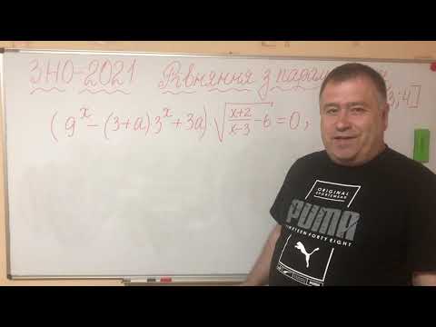 Видео: ЗНО-2021. Рівняння з параметрами