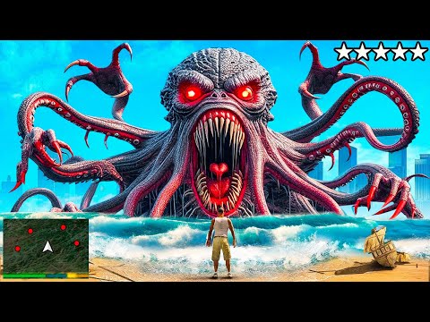 Видео: УЖАСНЫЙ КРАКЕН ПРОБУДИЛСЯ! НАШЕЛ МОНСТРА ГЛУБИНЫ В ГТА 5! КРАКЕН ОБЗОР МОДА В GTA 5 ОНЛАЙН МОДЫ