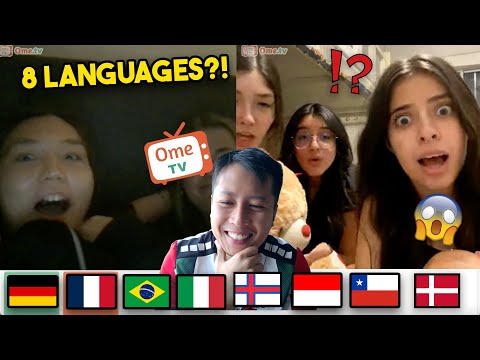 Видео: Индонезийский полиглот шокировал мир Ome TV, заговорив на всех их языках!🔥🤯