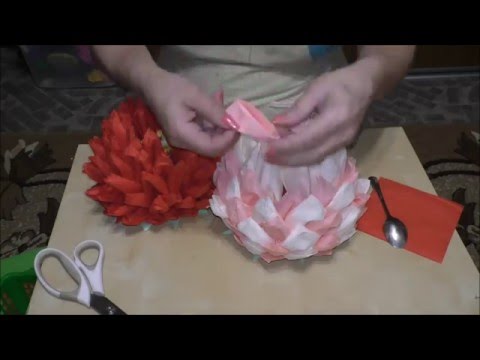 Видео: Салфетница из салфеток.