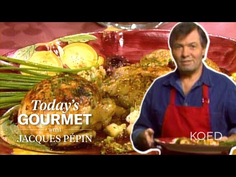 Видео: Фаршированная корнуоллская курица Жака Пепена | ККЭД