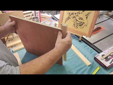 Видео: Изготовление рамки для картины