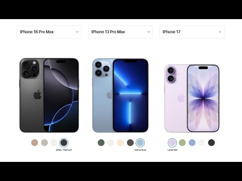 Видео: СРАВНЕНИЕ IPhone 16 PRO MAX  / 17 / 13 PRO MAX !? / CТОИТ ЛИ МЕНЯТЬ ТЕЛЕФОН? / ЧТО ВЫБРАТЬ?