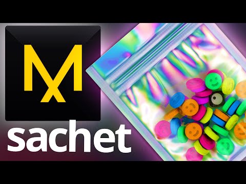 Видео: Моделирование и симуляция пакета в Marvelous Designer. Доработка в Blender