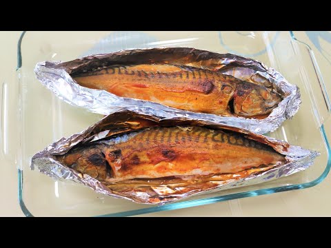Видео: СКУМБРИЯ В ФОЛЬГЕ ЗАПЕЧЕННАЯ В ДУХОВКЕ, ПРОСТО РЕЦЕПТ, СОЧНАЯ И ВКУСНАЯ