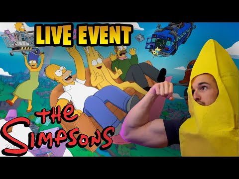 Видео: SIMPSONS FORTNITE EVENT - SIEK РЕАГИРА