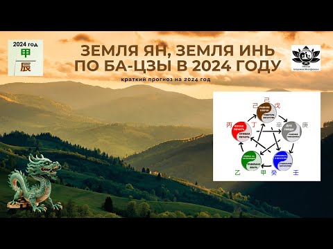 Видео: Земля Ян, Земля Инь в 2024 году, краткий прогноз по элементам личности