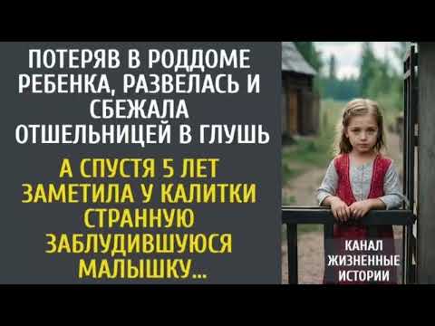 Видео: Потеряв в роддоме ребенка, сбежала отшельницей… А спустя 5 лет у калитки увидела странную малышку…
