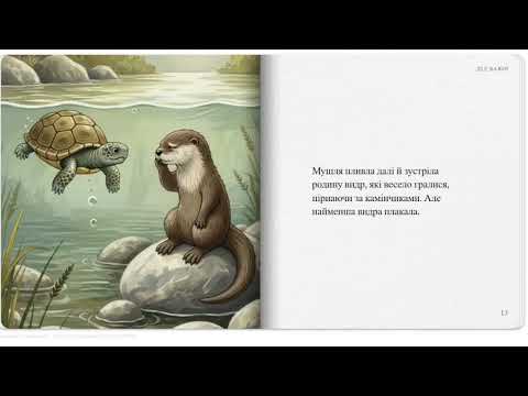 Видео: Подорож черепашки у море мрій 🐢✨ казка від діда Баюна