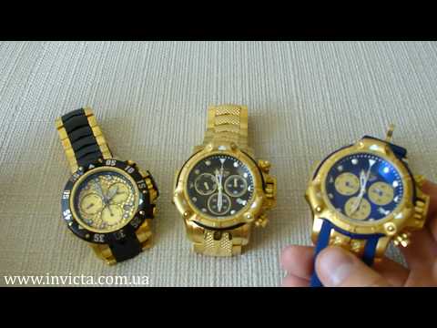 Видео: Дайверские часы Invicta Subaqua Poseidon