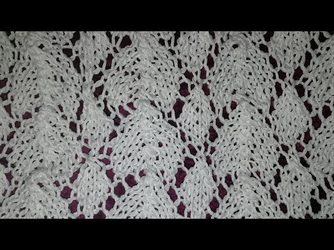 Видео: Ажурный узор спицами для летних изделий