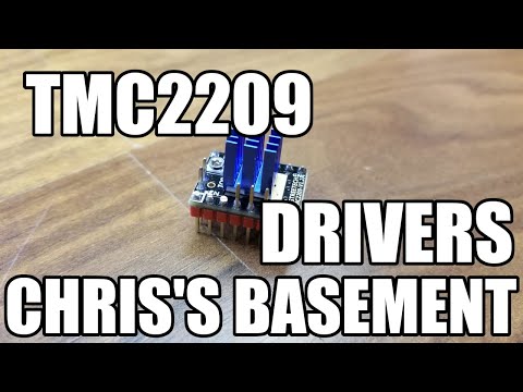 Видео: Драйверы шаговых двигателей TMC2209 — Bigtreetech — SKR 1.3 — Установка — Chris's Basement