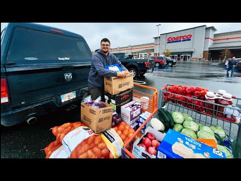 Видео: Какие цены на еду и одежду на Аляске | Costco + Burlington (74)