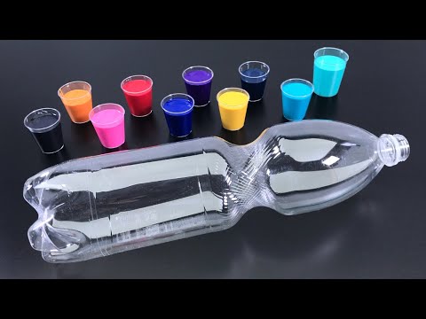 Видео: Откровения Вселенной - Акриловая картина с бутылкой