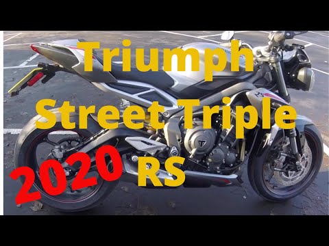 Видео: Triumph Street Triple RS, 2020.  Обзор и тест райд новой модели мотоцикла Триумф.