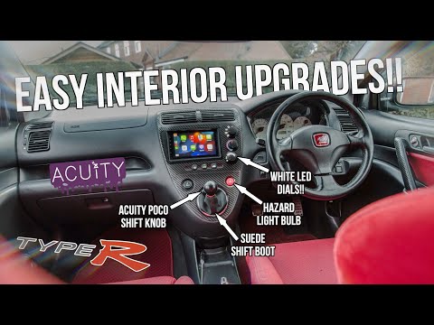 Видео: Простая модернизация центральной консоли для Civic Type R EP3 4K