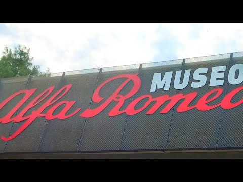 Видео: Италия. Музей Alfa Romeo.