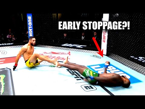 Видео: Они говорят, что это было остановлено РАНО?! Боец UFC нокаутирован... (Габриэль Бонфим против Рэн...