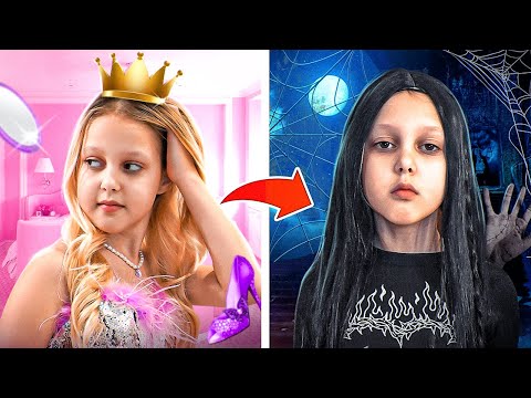 Видео: АМЕЛЬКА стала УЭНЗДЕЙ на 24 часа!