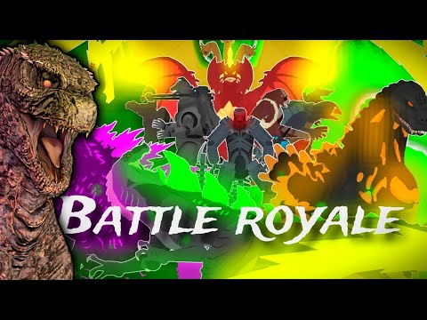 Видео: КАЖДАЯ Королевская битва кайдзю Годзиллы — это ДИКИЙ